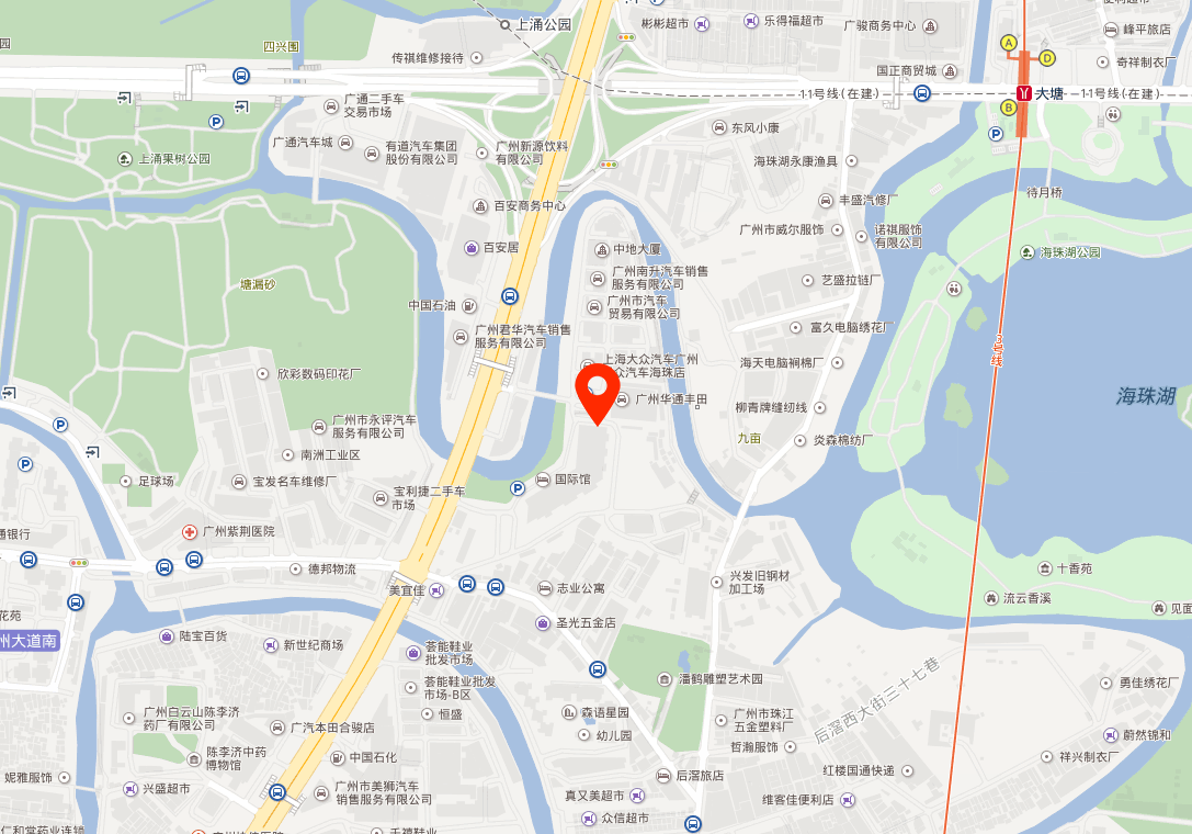 广州创投小镇地图位置